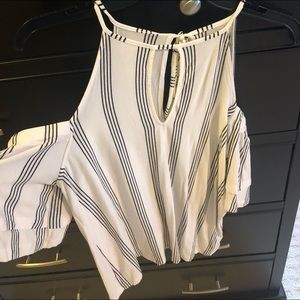 American Eagle striped tank top